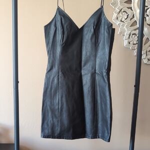 Abercrombie Vegan Leather Dress SP
